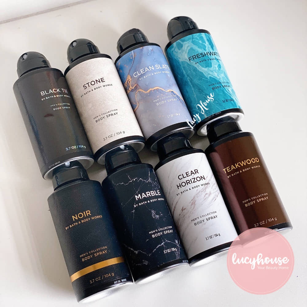 Bộ Sưu tập Xịt thơm cho Nam Bath and Body Works For Men Collection 104g