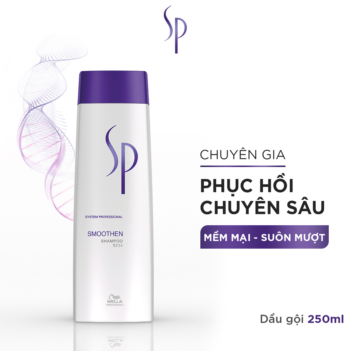 Dầu Gội SP Smoothen Làm Mượt Tóc, Giúp Bề Mặt Tóc Sáng Bóng, Mềm Mại