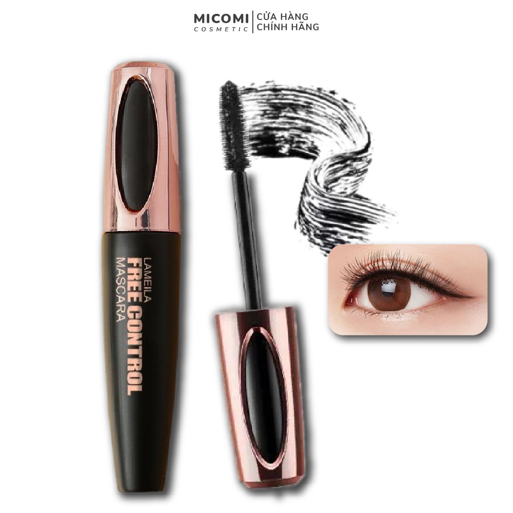 Mascara Chuốt Mi Cong Dày Mi Tự Nhiên Chống Thấm Mồ Hôi Trang Điểm Make Up MICOMI Cosmetics