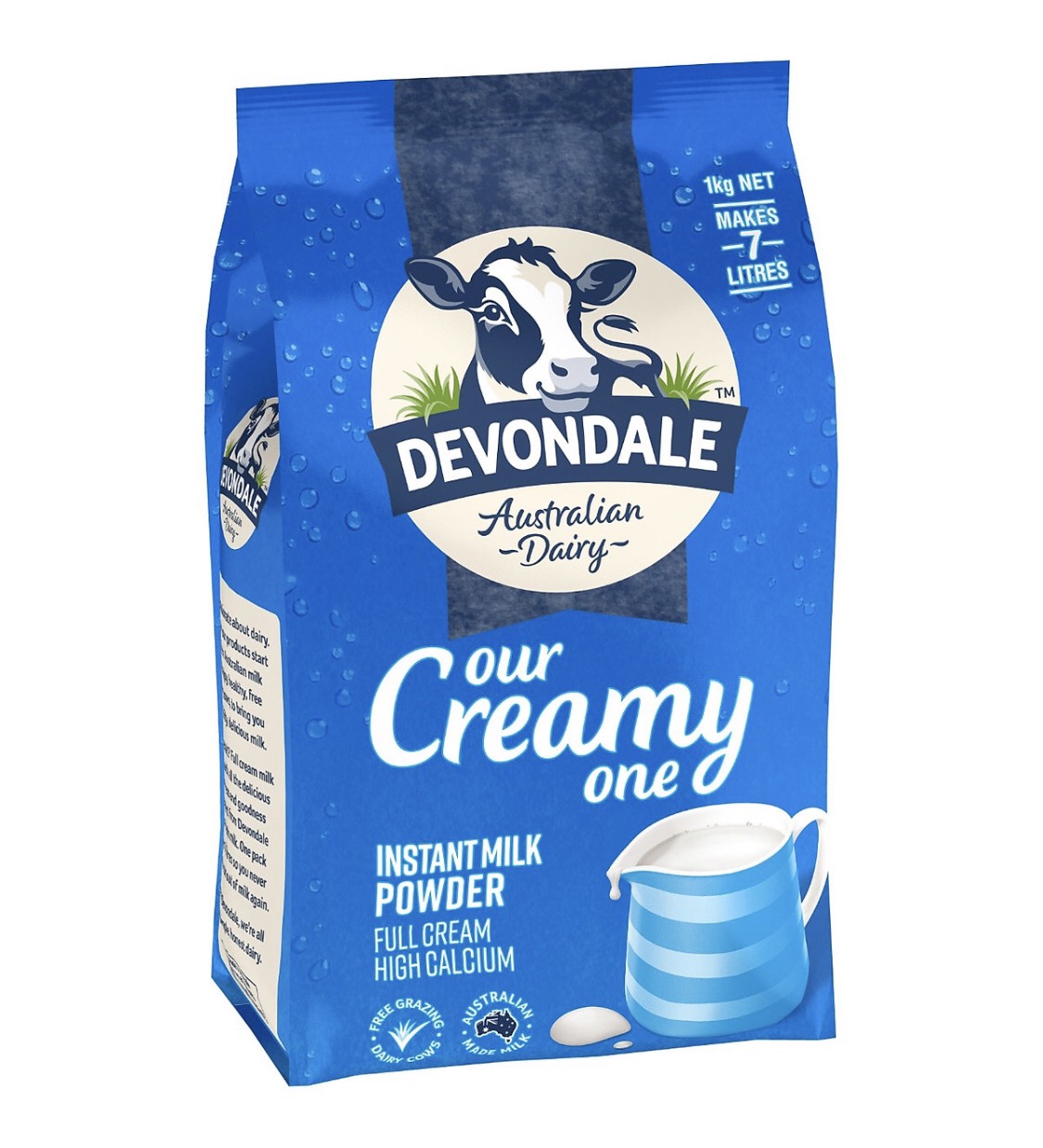 Sữa Bột Full Cream Devondale Túi 1Kg