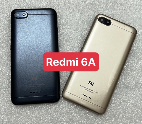 Nắp lưng xiaomi redmi 6a / m1804c3dg - vỏ ráp máy gồm nắp lưng liền bo viền