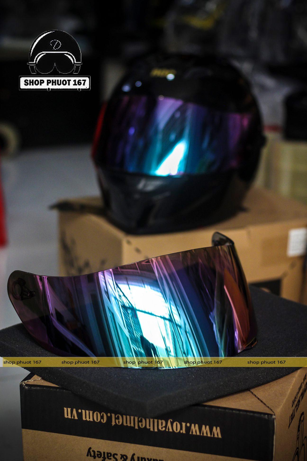 Kính gắn nón bảo hiểm cho dòng ROYAL M138B, M137, M179, ROC 1 kính và ROC 2 Kính