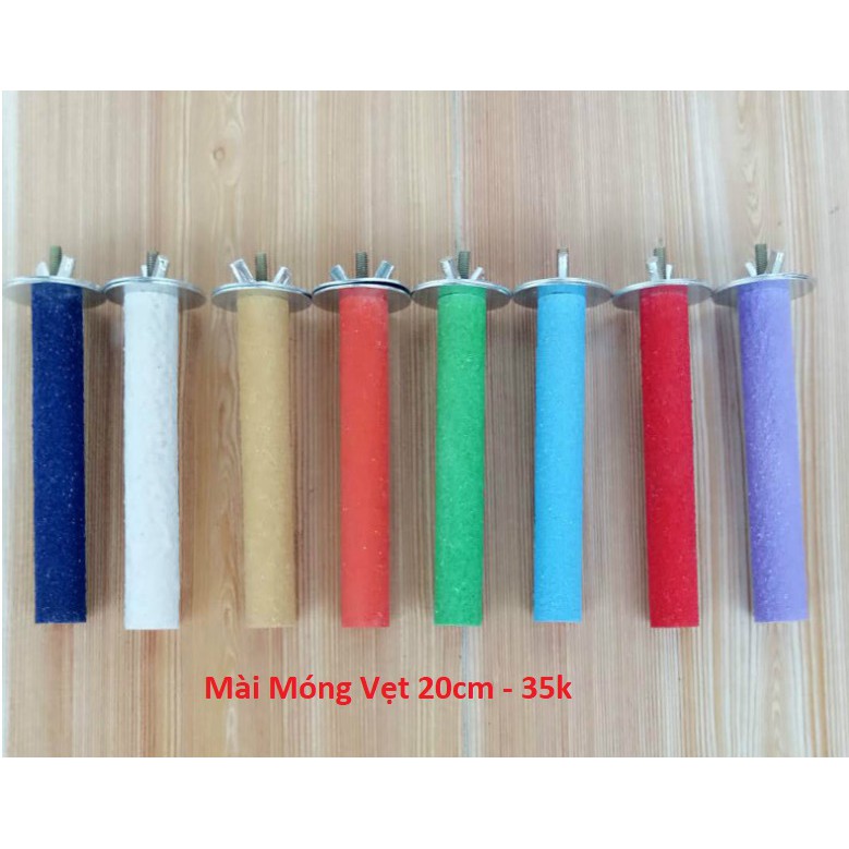 Đồ chơi cắn mài móng miệng cho vẹt
