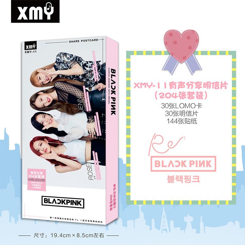 Postcard black pink 204 món mẫu mới 2019