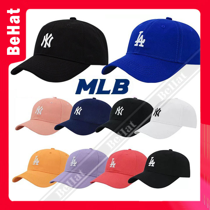 Mũ Lưỡi Trai NY LA MLB Bóng Chày Hàn Quốc Nhập Xịn, Chất Vải Poly Cotton Hút Mồ Hôi