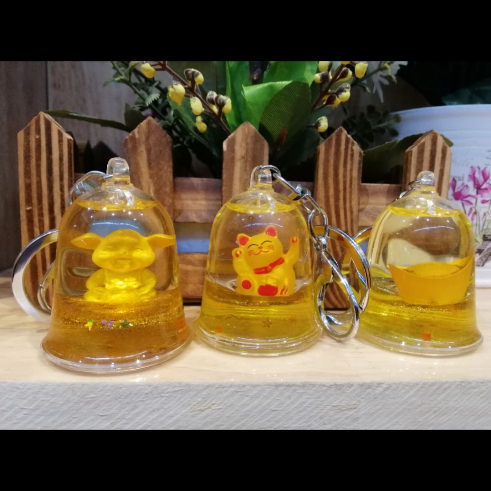 MÓC KHÓA NƯỚC MÔ HÌNH QUẢ CHUÔNG BIỂU TƯỢNG TÀI LỘC, MAY MẮN