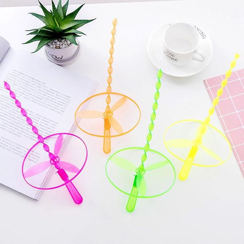 ĐỒ CHƠI CHONG CHÓNG BAY NHỰA HÌNH CÁNH QUẠT 3 CÁNH XOAY BẰNG TAY