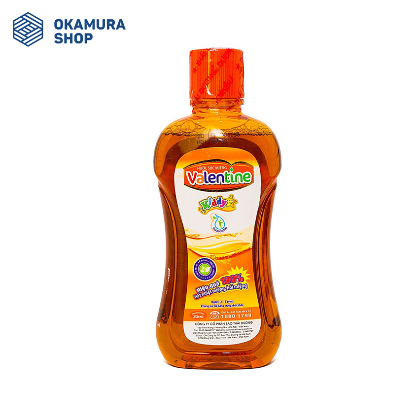 [HCM]Nước súc miệng VALENTINE KIDDY 250ml
