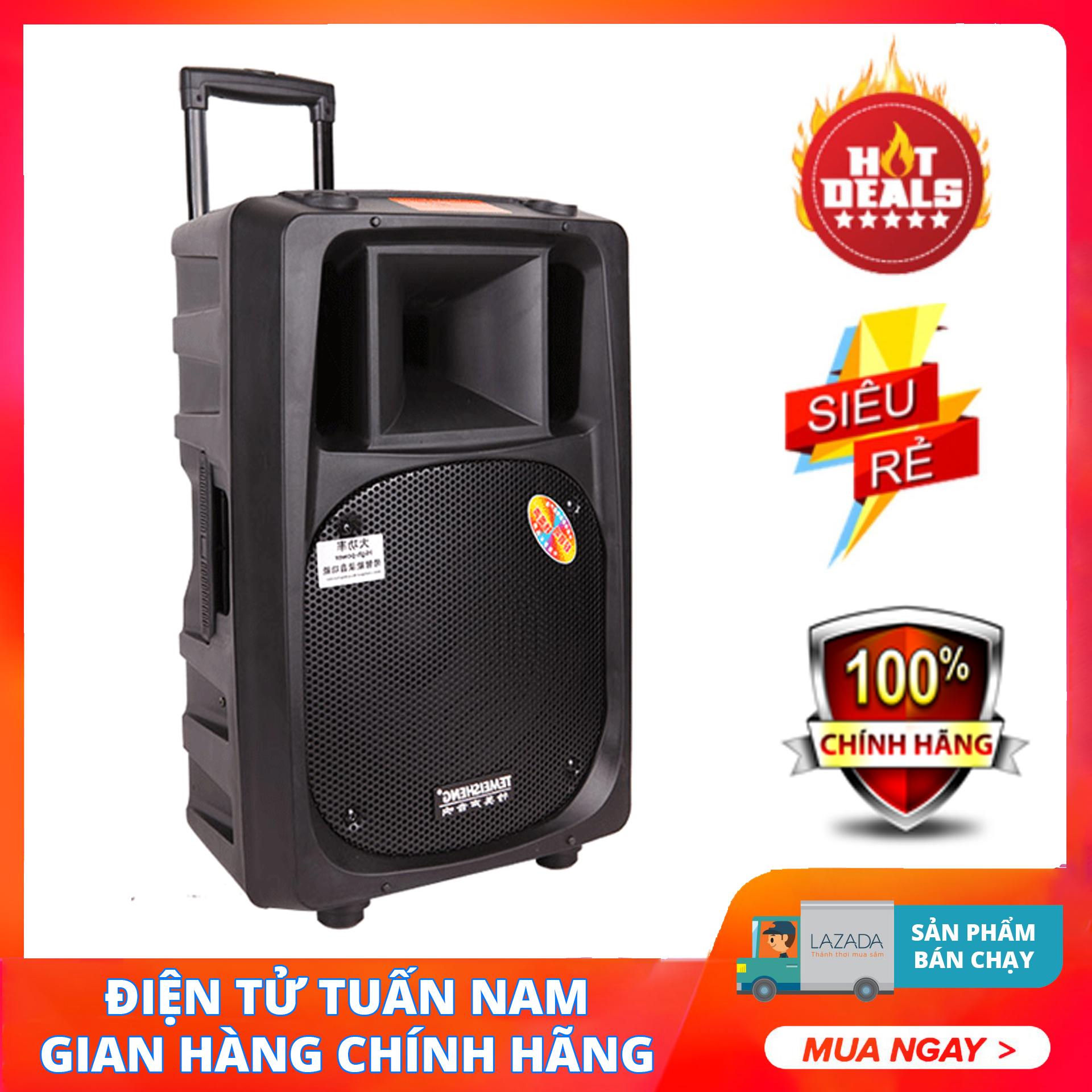 Loa kéo bluetooth công suất lớn temeisheng dp-2398t + tặng usb 8gb
