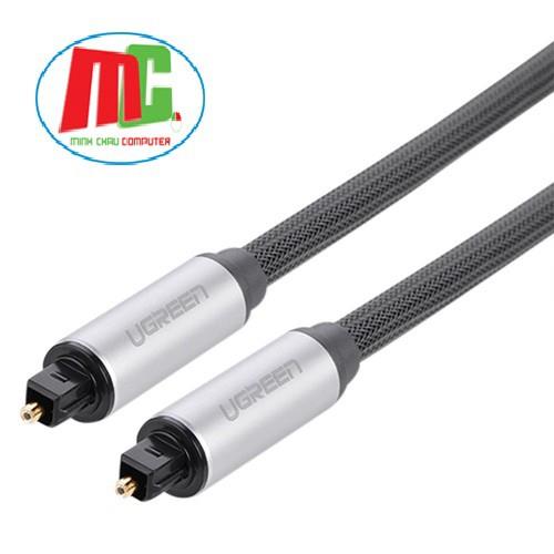 Cáp audio quang dài 15m ugreen 10542 vỏ nhôm - hàng chính hãng