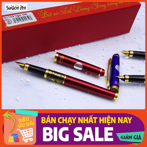 Bút mài thầy ánh sh 039, ngòi mài êm - bút máy sài gòn