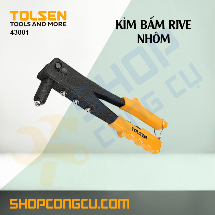Kìm bấm rive nhôm Tolsen 43001