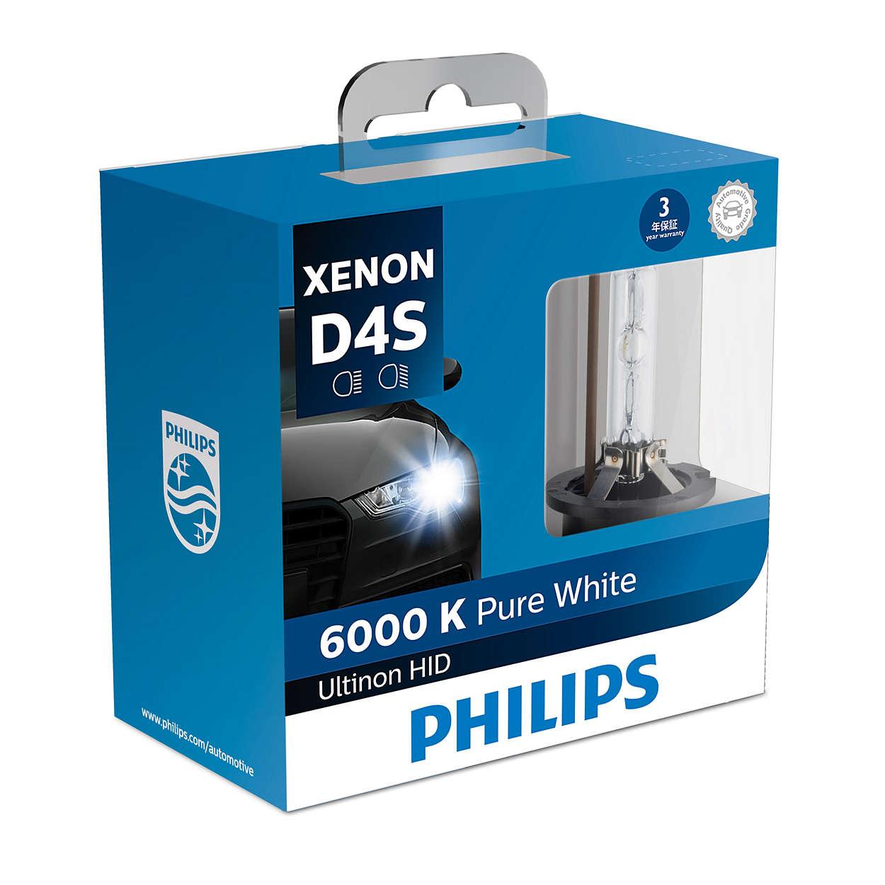 Đèn xenon philips original d4s 42402wxx2 - 42v/35w - 6000k