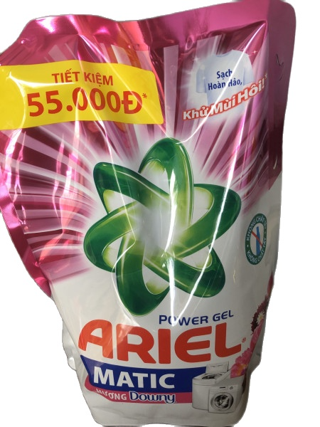 Nước giặt Ariel Matic Đậm đặc hương Downy túi 2.15kg - Ariel Downy 2.15kg