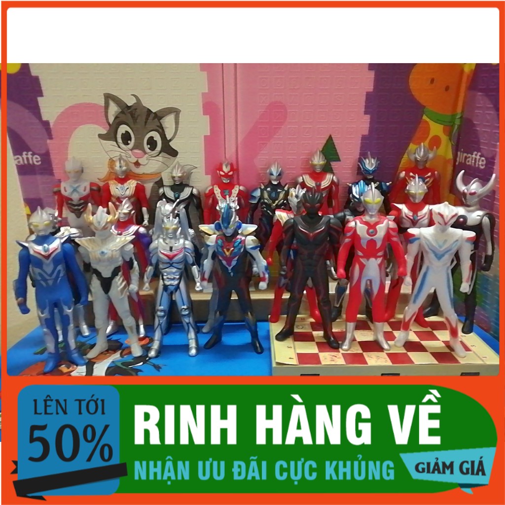 Mô hình Ultraman 23 cm Siêu nhân điện quang