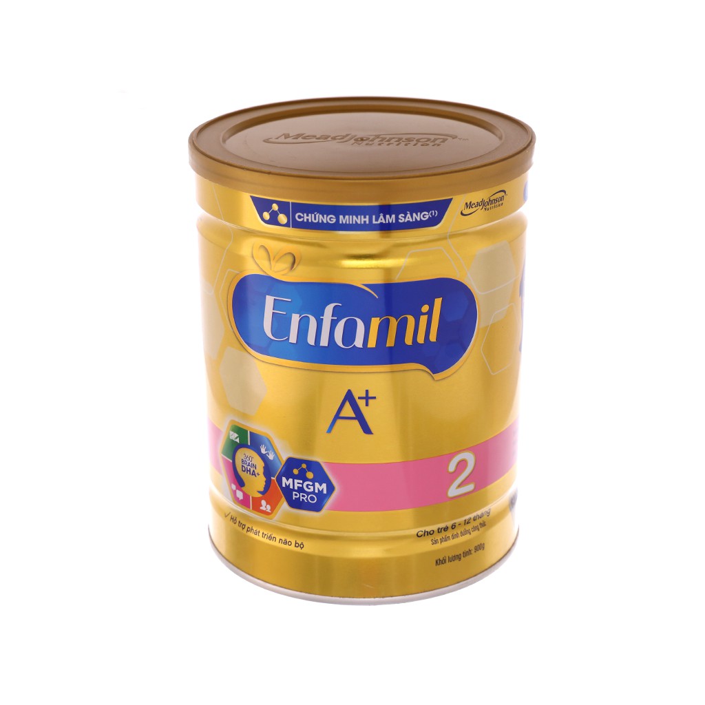 Sữa bột Enfamil A+ 2 lon 900g