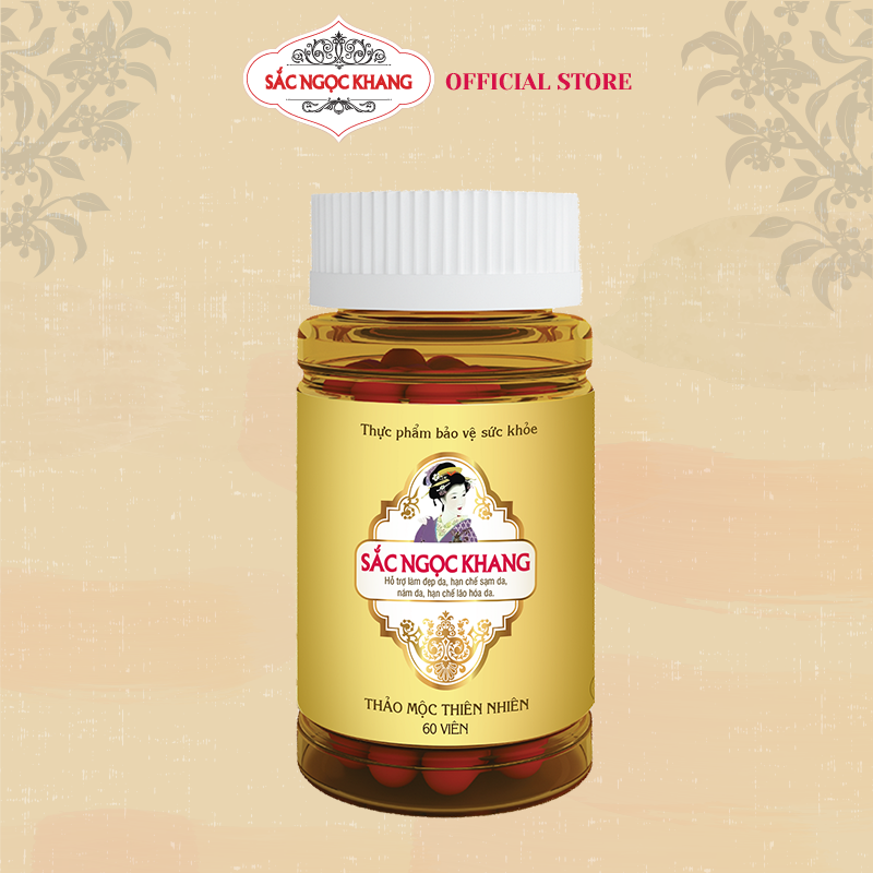 [bestseller]Viên uống Sắc Ngọc Khang chiết xuất vi tảo lục đẹp da mờ N.ám