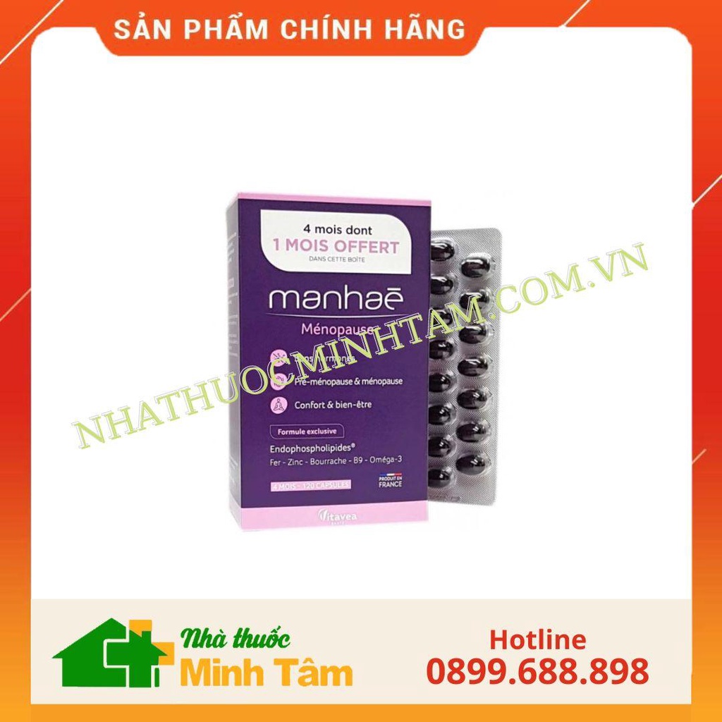 Viên Uống Nội Tiết Nutrisante Manhae Cho Phụ Nữ Tiền Mãn Kinh
