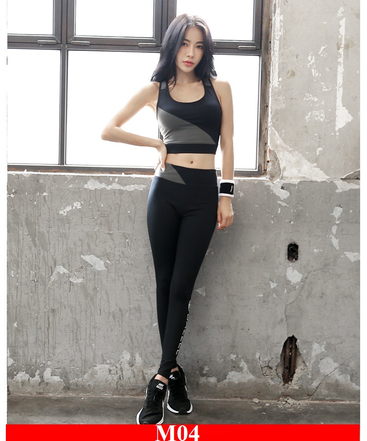 Bộ đồ thể thao Nữ Cao Cấp chất co giãn 4 chiều, form chuẩn – M04