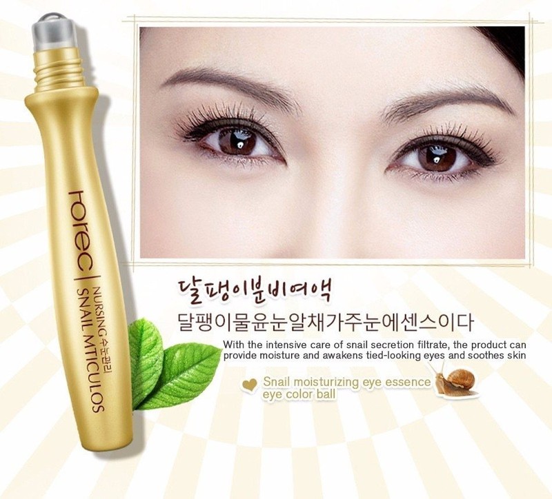 Thanh lăn giảm thâm mắt và mọng mắt Ốc Sên Rorec