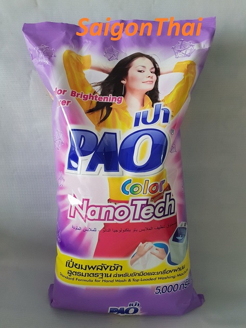 Bột giặt PAO 5 kg Thái Lan - Tím