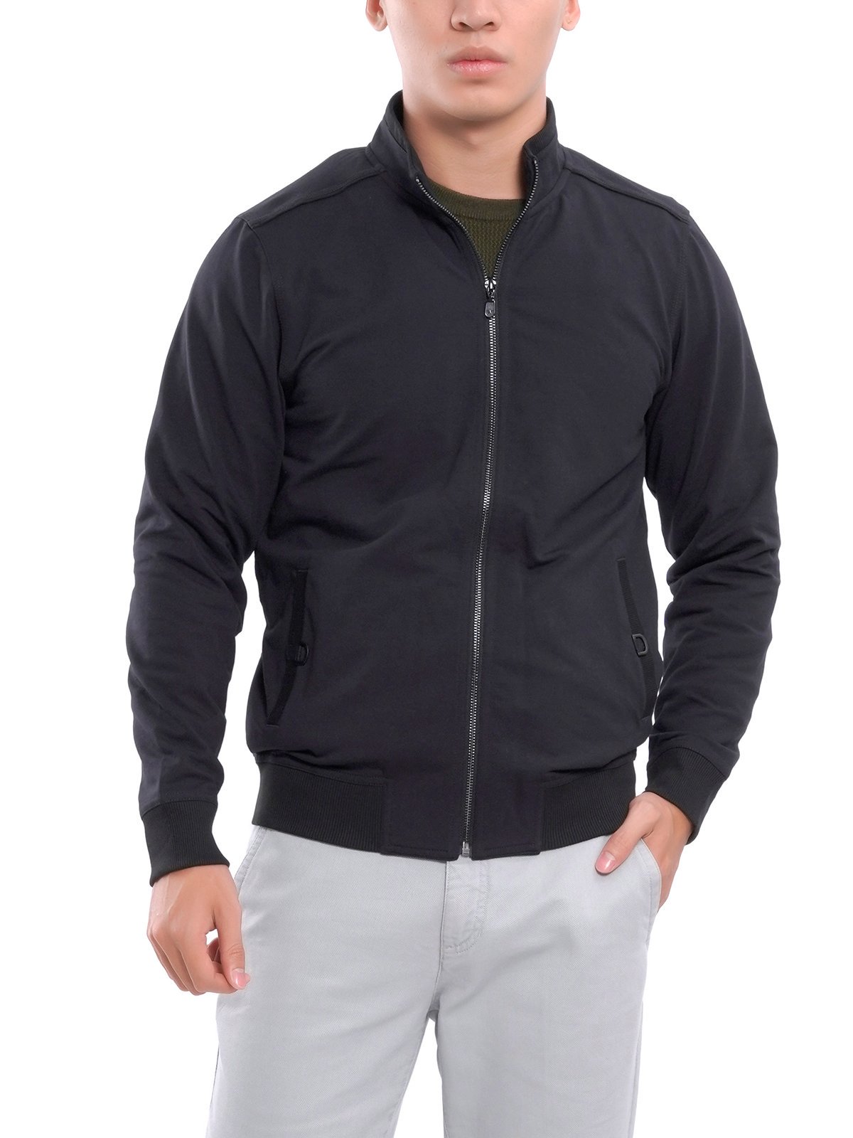 Áo khoác nỉ nam aristino ajk034