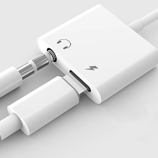 [HCM]Cáp Chuyển Đổi Tai Nghe Cho Iphone  Cáp Chuyển Đổi Lightning Sang 3.5mm Kèm Chân Sạc Cao Cấp  Vừa Sạc Pin Vừa Nghe Nhạc  Thiết Kế Nhỏ Gọn Thuận Tiện Mang Theo  Bền Bỉ  Tương Thích Với IOS Chuẩn Quốc Tế. BH 12 Tháng.