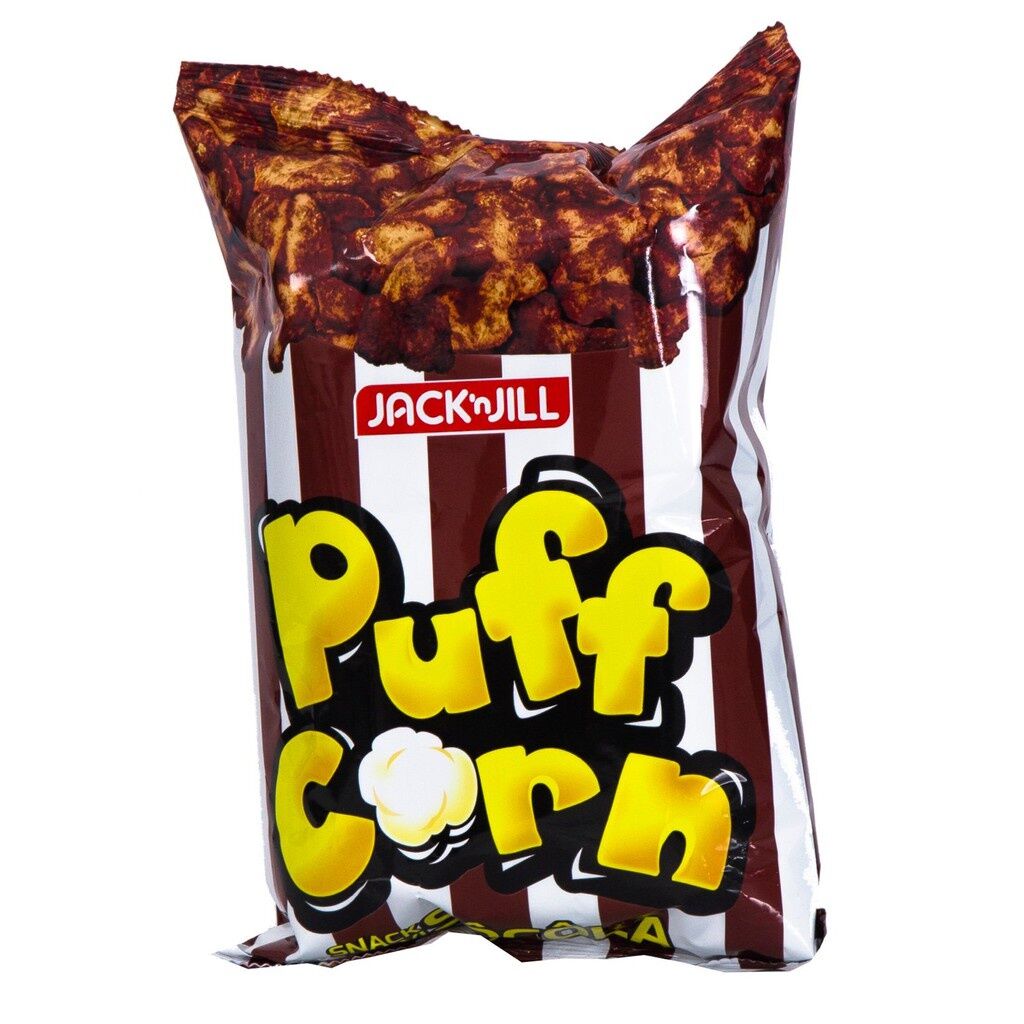 Combo 10 gói bánh snack bắp rang bơ - puff corn hương vị caramen/socola/phô mai gói 45g - đồ ăn vặt giá rẻ