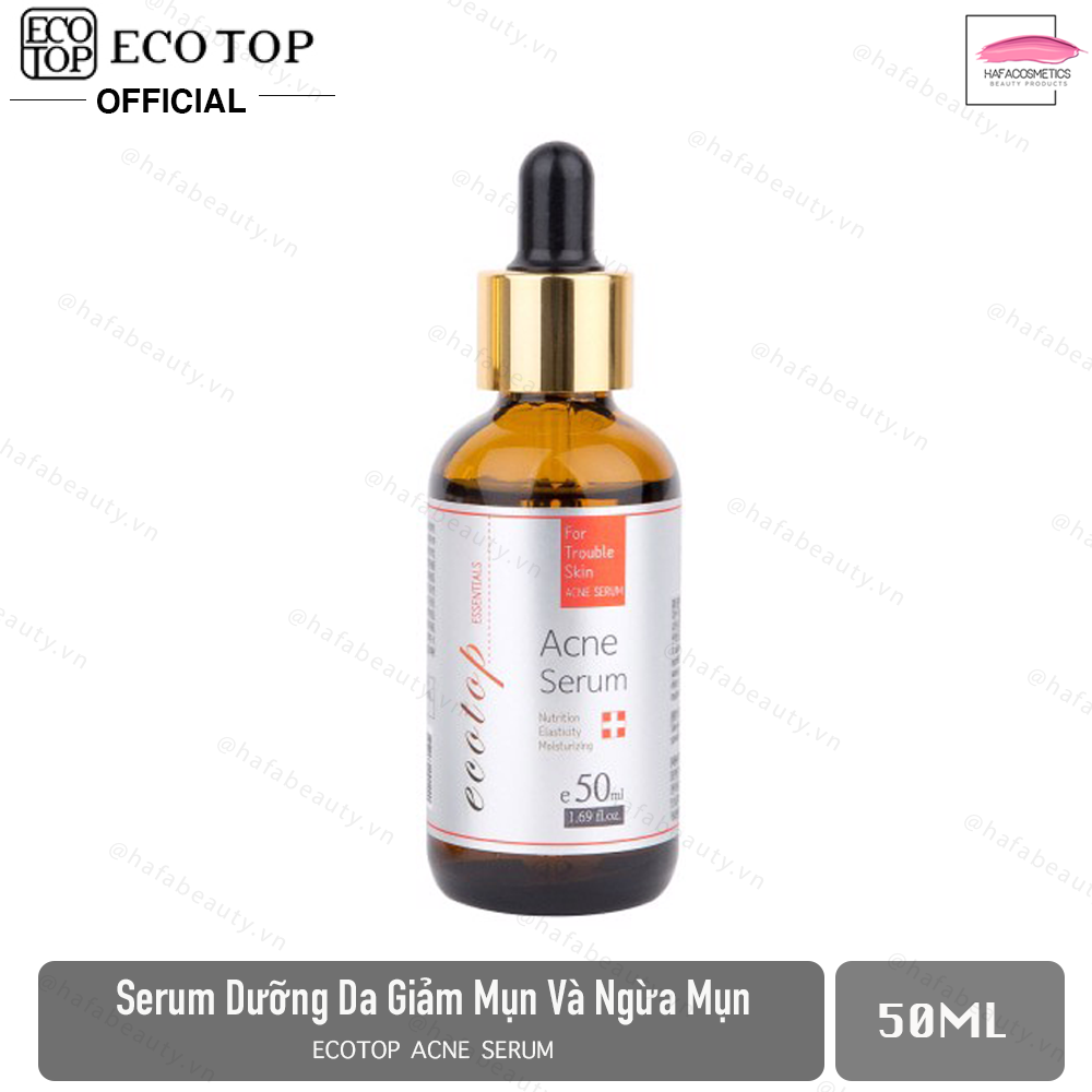 Huyết thanh đậm đặc dưỡng da đặc giảm mụn hiệu quả ECOTOP Acne Serum 50ml