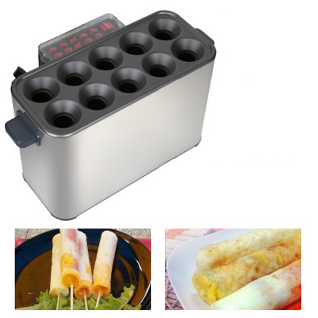 Máy rán trứng, máy cuộn trứng tự động, cách làm trứng cuộn, cách chiên trứng cuộn, máy làm bánh trứng cuộn xúc xích, Máy làm trứng cuộn tự động  tiện dụng đa năng, làm được món trứng cuộn đẹp mắt, hấp dẫn. Bảo hành