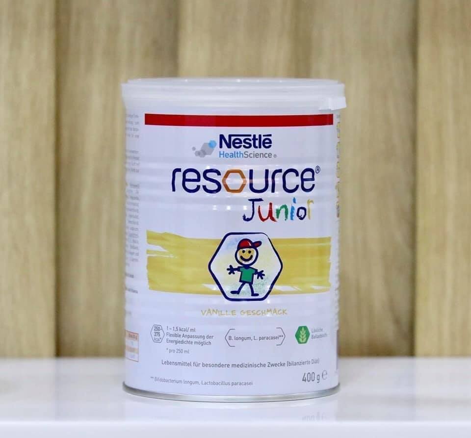 Sữa tăng cân, phát triển chiều cao thể chất cho bé Resource Junior Nestle chuẩn Đức 400g