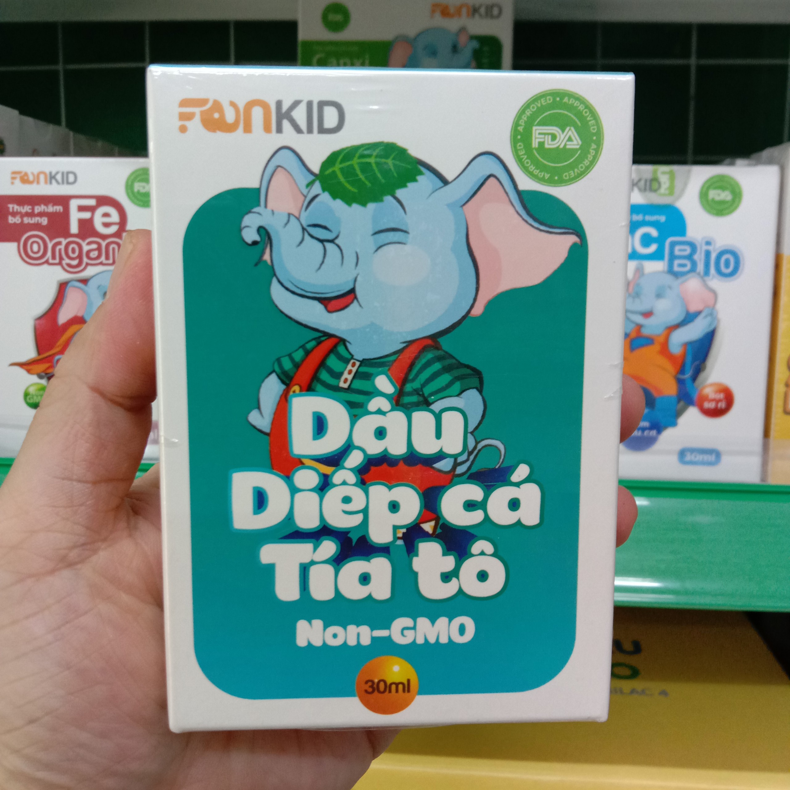 HẠ SỐT THẢO DƯỢC CHO BÉ- DẦU DIẾP CÁ TÍA TÔ