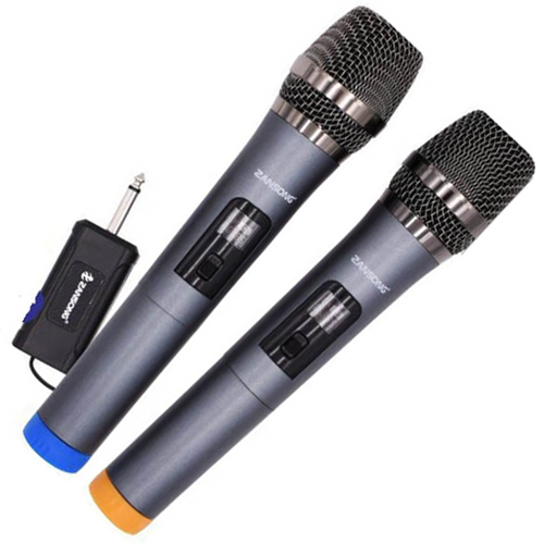 Bộ 2 micro không dây zansong v19