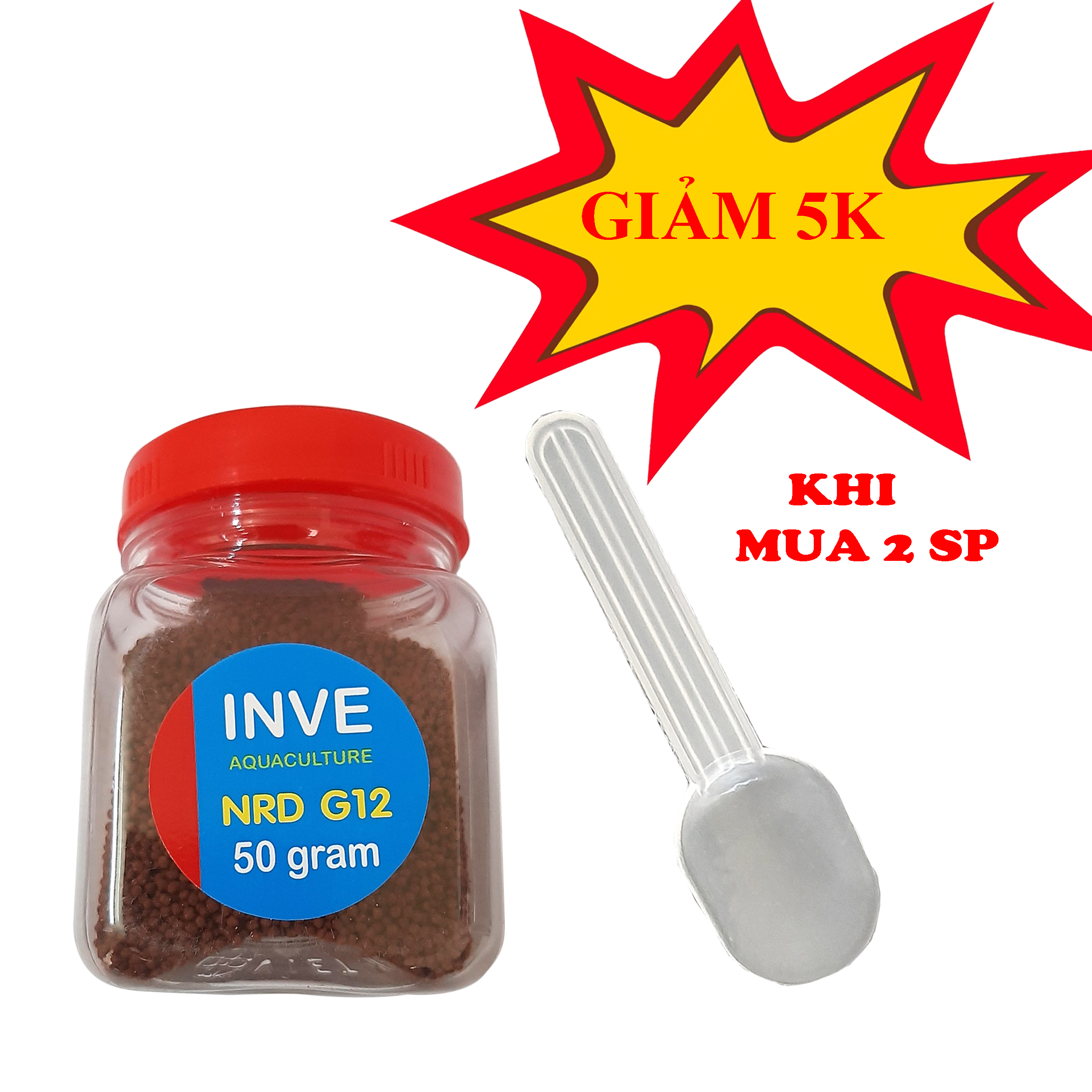 Cám thái inve G12 - thức ăn cho cá lớn lên màu tôt