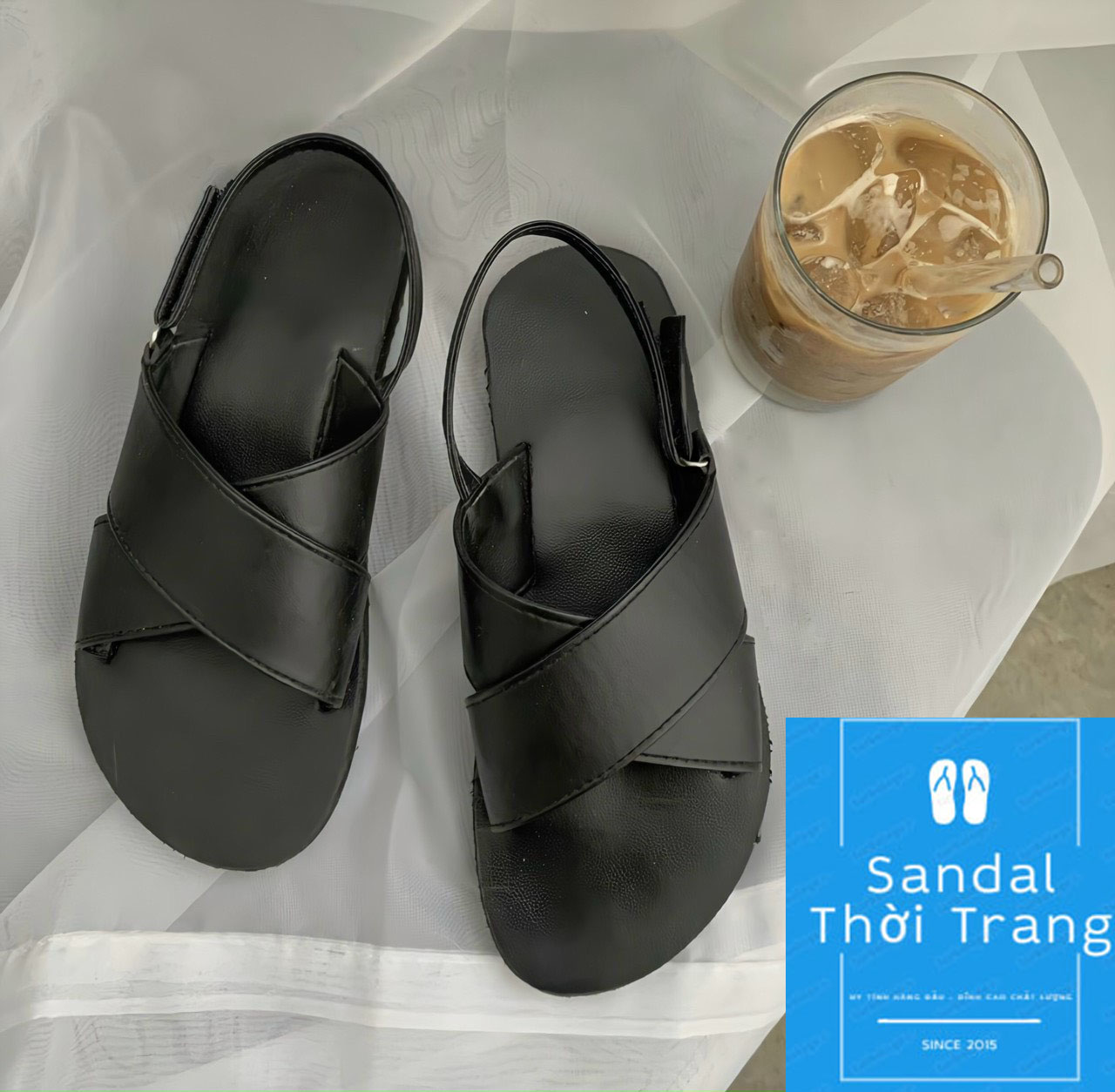 Dép Sandal Quai Chéo Nữ Nam [ẢNH THẬT 100%] Dép Sandal Nữ Đi Học A9 Full Size 30 Đến 44, Trẻ Trung, Năng Động, Cá Tính
