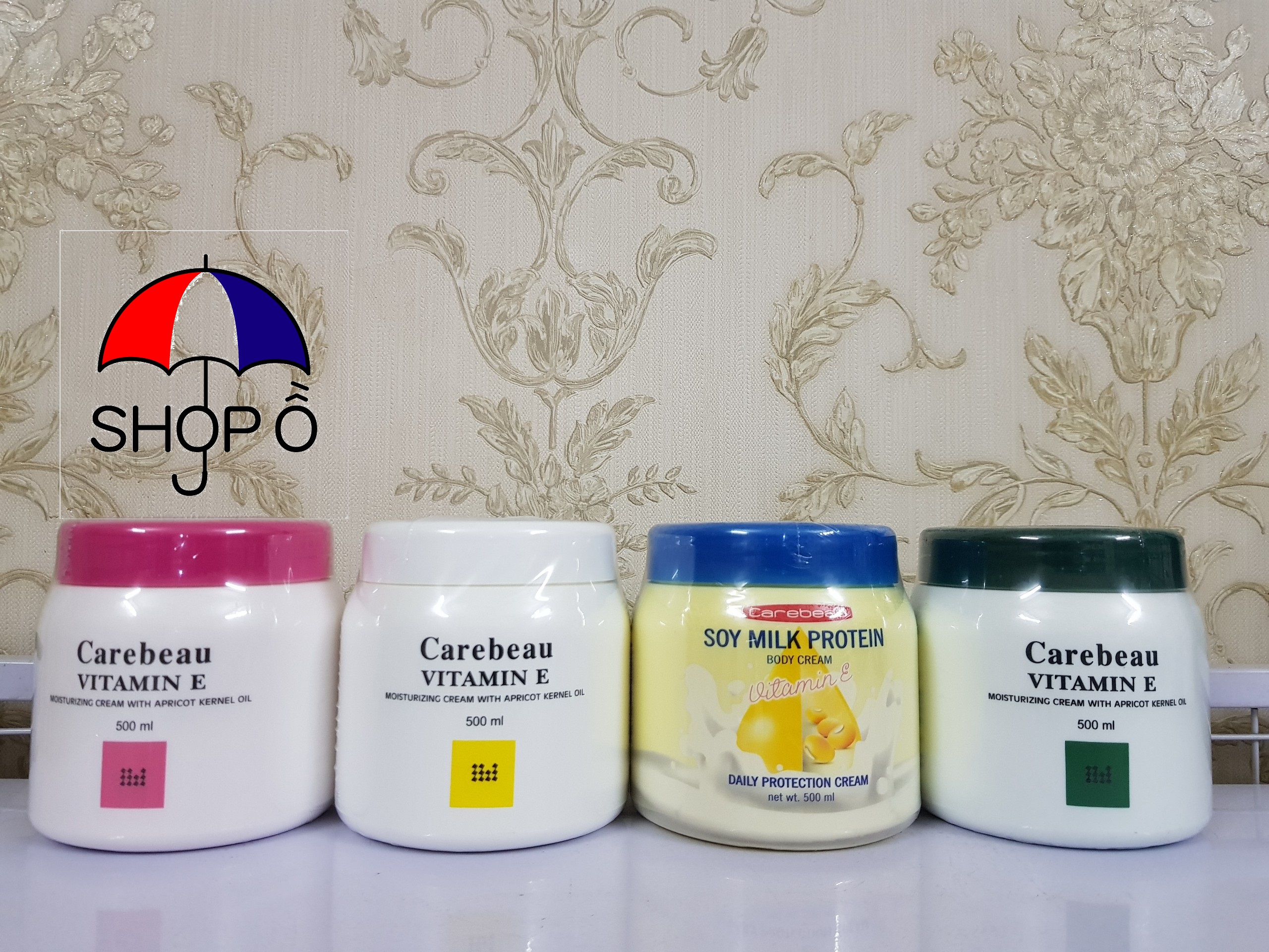 [HCM]Kem dưỡng trắng da Carebeau Thái Lan 500ml- Dưỡng thể