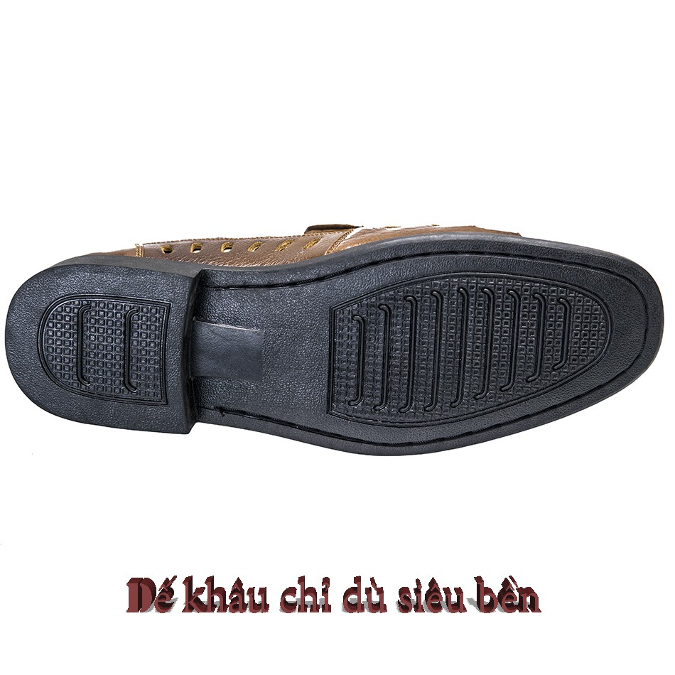 Giày rọ nam da bò Udany - Giày nam thời trang - Giày rọ nam - GR0111