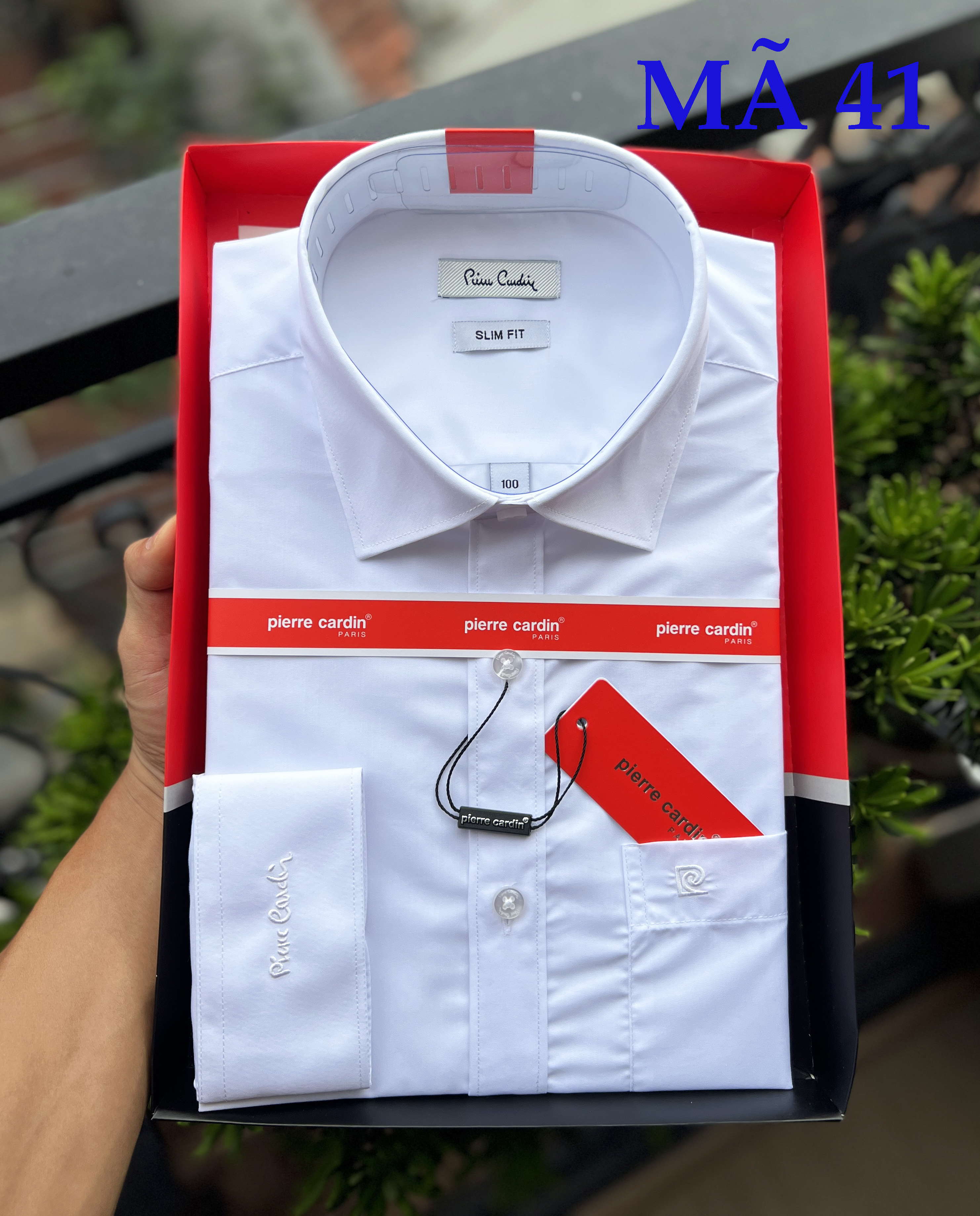  Áo Sơ Mi Nam Sơ Mi Trắng Sơ Mi Dài Tay Sơ Mi Trắng Sơ Mi Nam Pierre Cardin Chính Hãng Hàng Xuất Dư Hàn 2024 