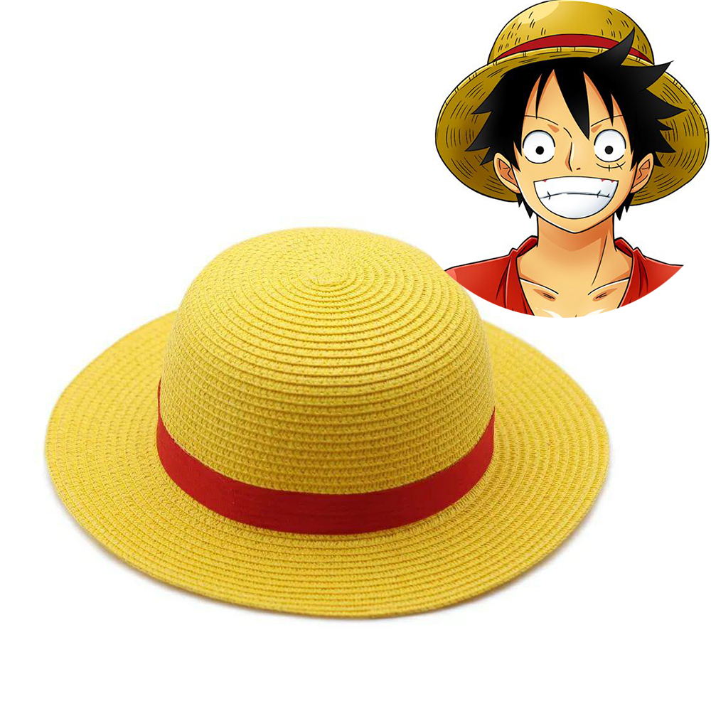 Nón rơm: Bạn có muốn xem những hình ảnh đáng yêu và nhẹ nhàng về chiếc nón rơm trong series truyện/anime One Piece không? Đó là biểu tượng của Luffy Mũ Rơm, một trong những nhân vật chính của câu chuyện.