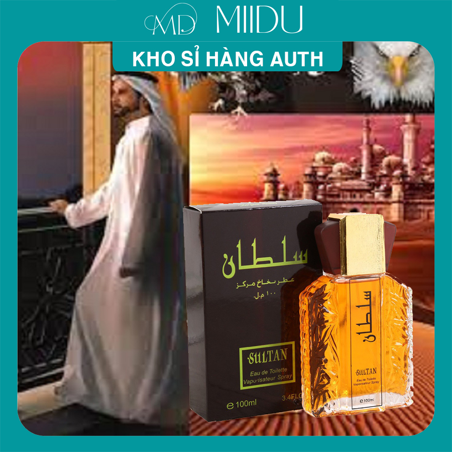 Nước Hoa Dubai SULTAN Gold 100ml chính hãng, thơm lâu, hương nam tính quyến rũ
