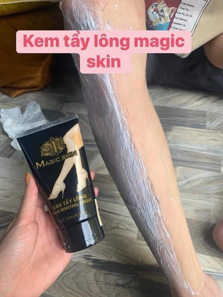 Tẩy lông - Kem tẩy lông Magic skin sạch sẽ không đau đớn