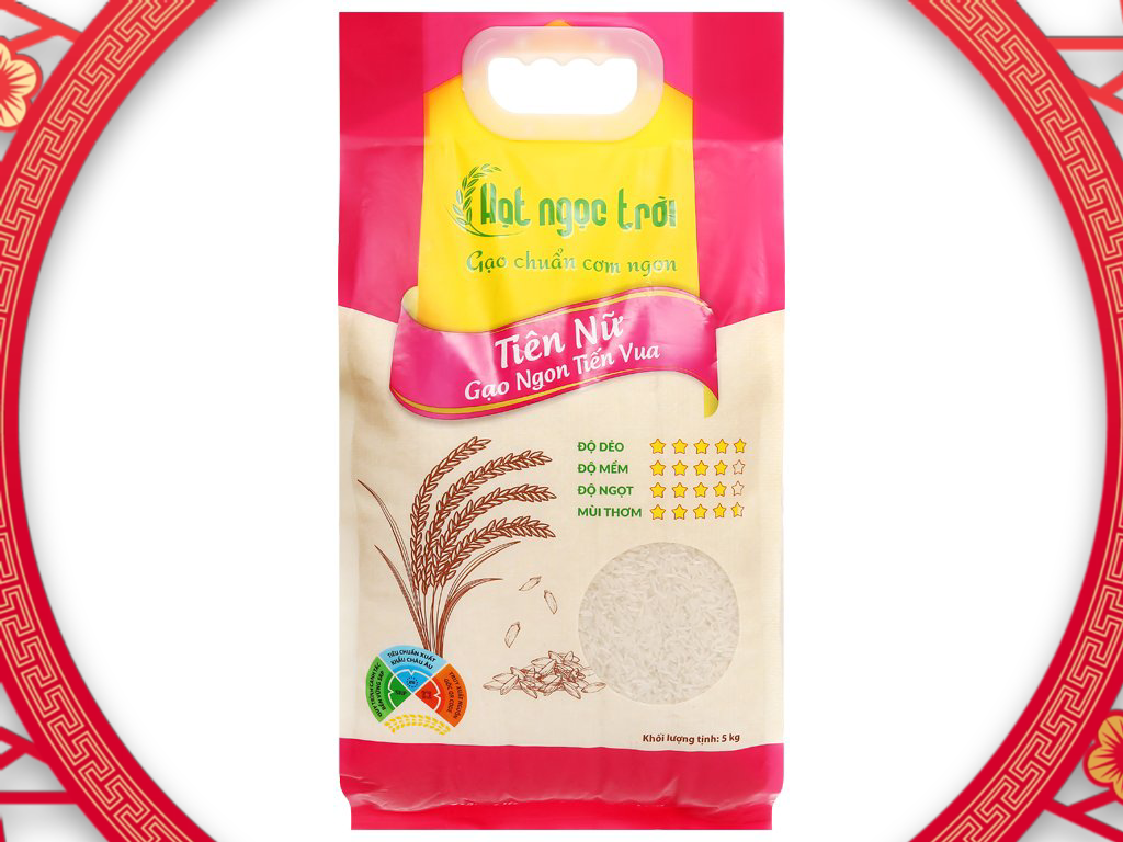 Gạo hạt ngọc trời tiên nữ