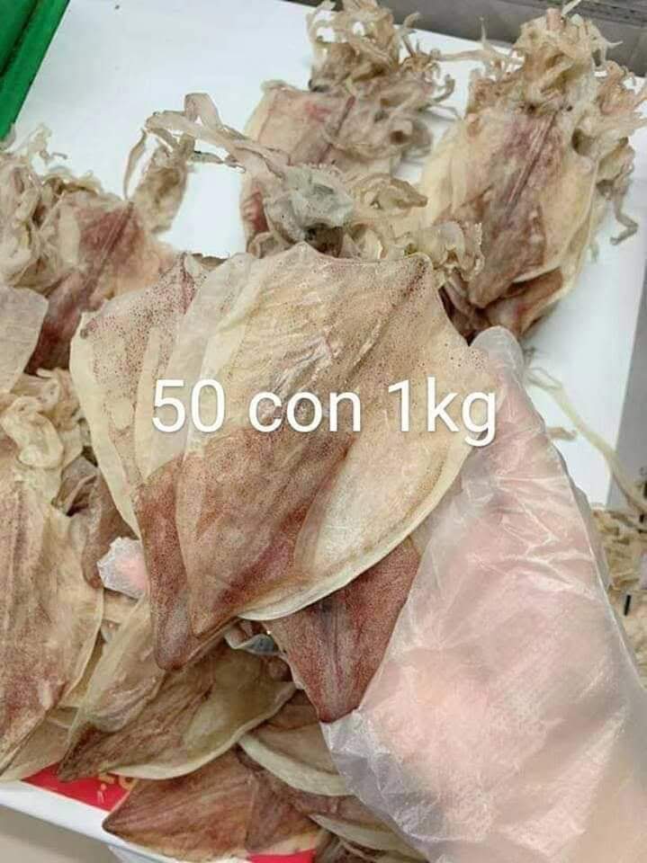 Bán sỉ 1kg Mực khô xuất khẩu , khô mực câu loại trung Thơm ngon, thịt ngọt, đậm vị 100% chất lượng đặc sản VŨNG TÀU, sản phẩm đóng gói túi trọng lượng 200Gram siêu ngon