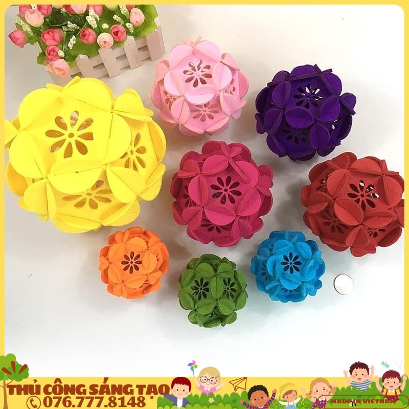 Cẩm tú cầu nỉ trang trí đủ các size Đèn Lồng Trang Trí Tết