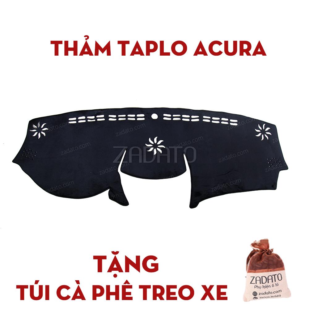 Thảm taplo xe acura 2008 | thảm chống nóng taplo lông cừu - tặng: túi cafe treo xe.