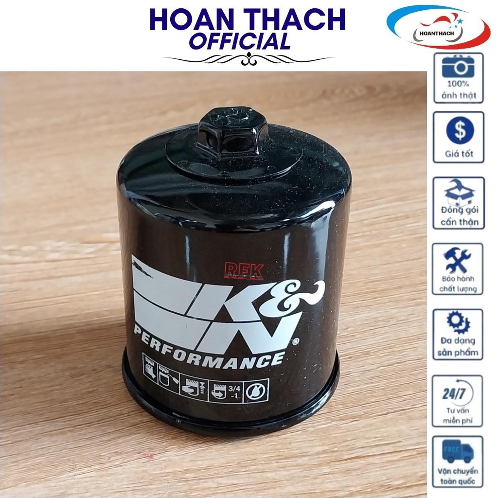 Lọc nhớt k&n kn-183 xe vespa sprint , liberty , gts , zip ... chính hãng