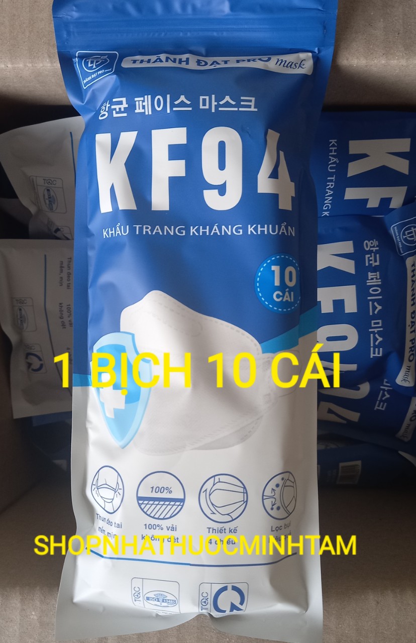 Khẩu trang kf94 trắng