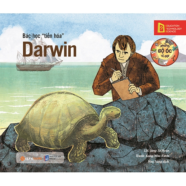 Fahasa - những bộ óc vĩ đại: bác học “tiến hóa” - darwin