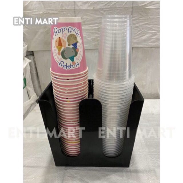 Kệ ly 2 ngăn nhựa màu đen, chất lượng đảm bảo an toàn đến sức khỏe người sử dụng, cam kết hàng đúng mô tả