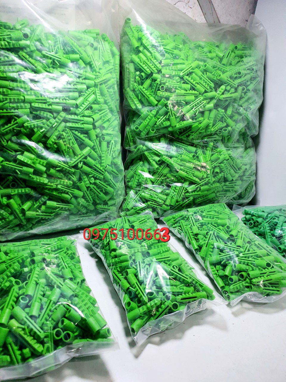 100g tắc kê nhựa râu xanh hưng thịnh l1 - tắc kê nhựa r6*30